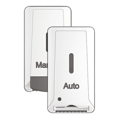 Manual or automatic liquid chalk dispenser options