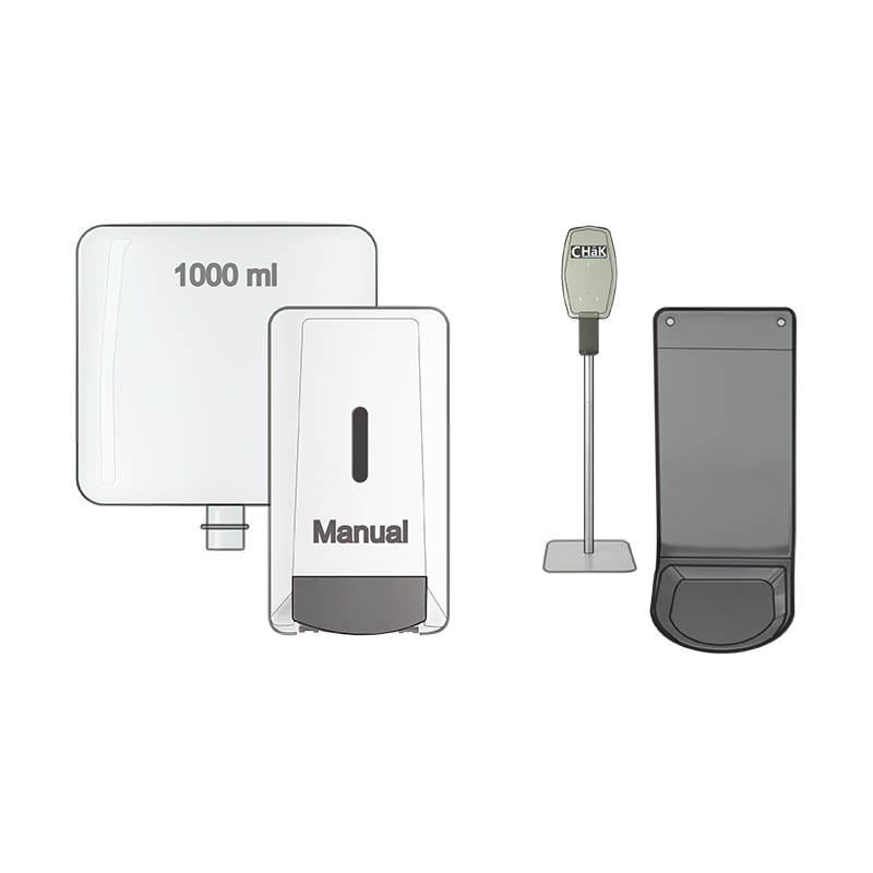 Chak Products Liquid Gym Chalk Refill Shop Contains Dispensers, Chalk Refills, Stands, and Trays