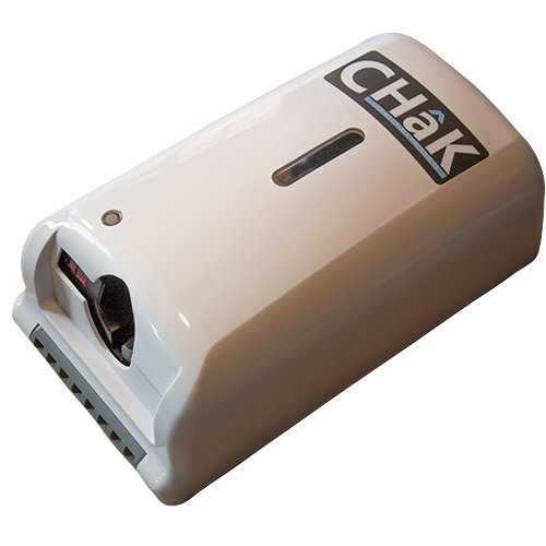 Automatic chalk dispenser in white